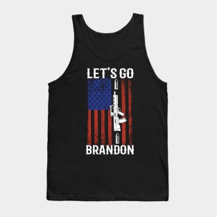 Lets go  Brandon Flag Tank Top